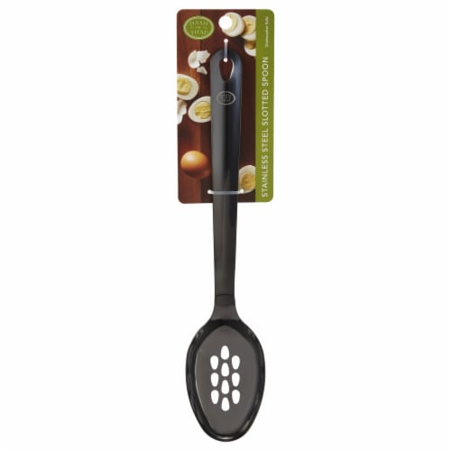 Dash of That Stainless Steel Slotted Spoon Perspective: front