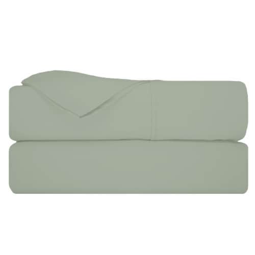 HD Designs 400 Thread Count 4 Piece Performance Sheet Set - Green Perspective: front