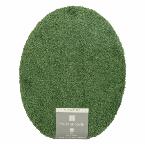 HD Designs Mohawk Home Bath Rug - Dark Ivy Perspective: front