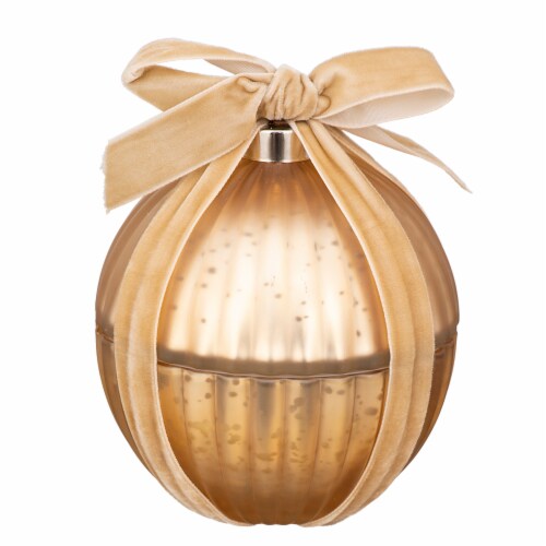 SDS for HD Designs Christmas Ornament Jar Candle - Champagne Perspective: front