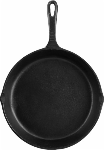 Mr. Bar-B-Q Cast Iron Skillet Perspective: front