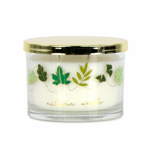 Holiday Home Candle Autumn Woods Perspective: front