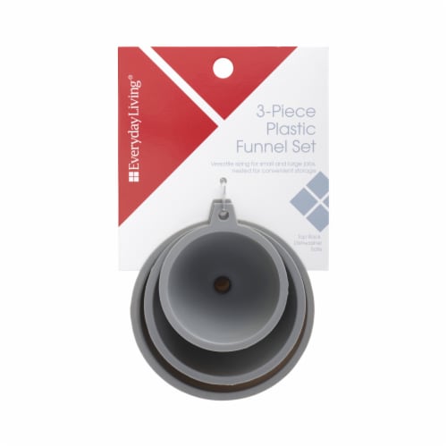 Everyday Living® Plastic Funnel Set Perspective: front