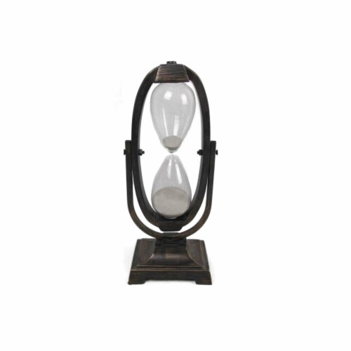 HD Designs Brown Hourglass Décor Perspective: front