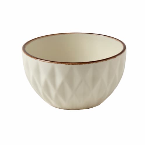SDS for HD Designs Matte Faceted Cereal Bowl Perspective: front