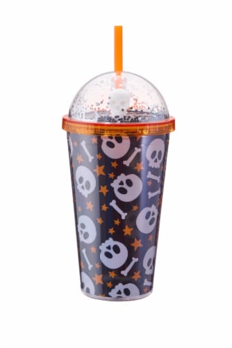 Holiday Home Tumbler - Skulls Perspective: front
