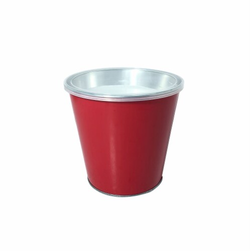 HD Designs Outdoors Citronella Bucket Candle- Molten Lava Perspective: front