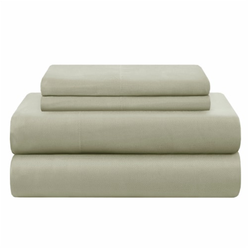HD Full Fitted Sheet - Green Perspective: front