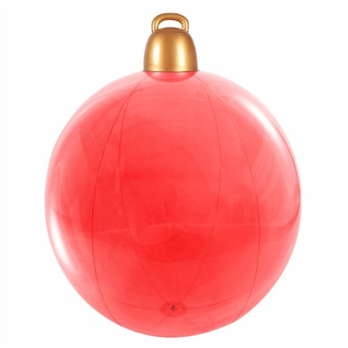 Holiday Home® Infatable Christmas Ornament - Red Perspective: front