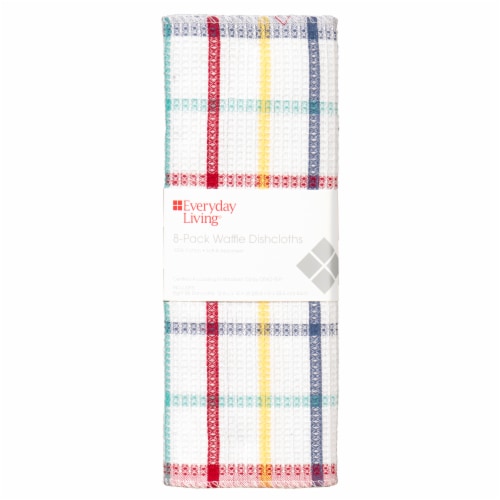 Everyday Living® Waffle Dish Cloths Perspective: front