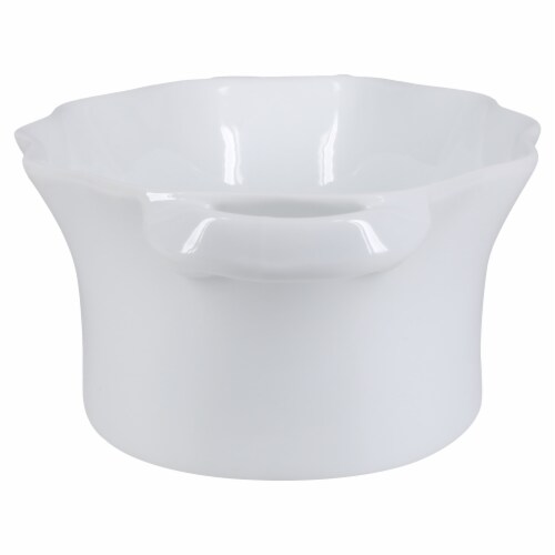 Dash of That Wavy Deep Oval Baker Perspective: front
