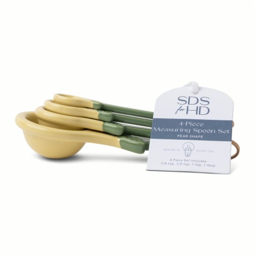 SDS for HD Designs Ceramic Measuring Spoon Set Perspective: front