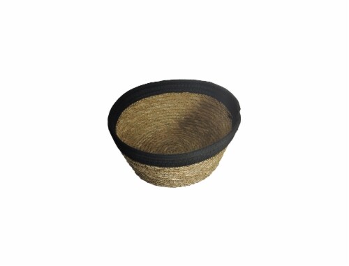 HD Designs Medium Rush / Polyester Rope Basket Perspective: front