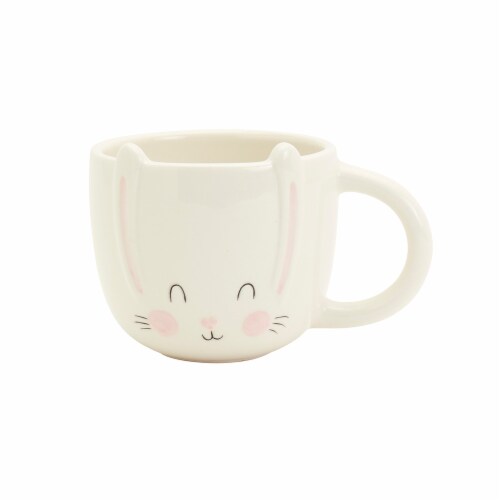 Holiday Home Bunny Mug Perspective: front