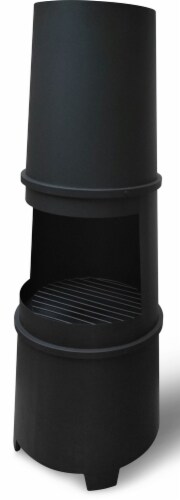 HD Designs Chiminea Stove Perspective: front