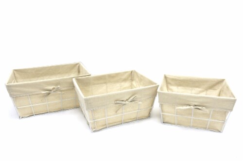 HD Designs Rectangle Wire Basket - Large Perspective: front