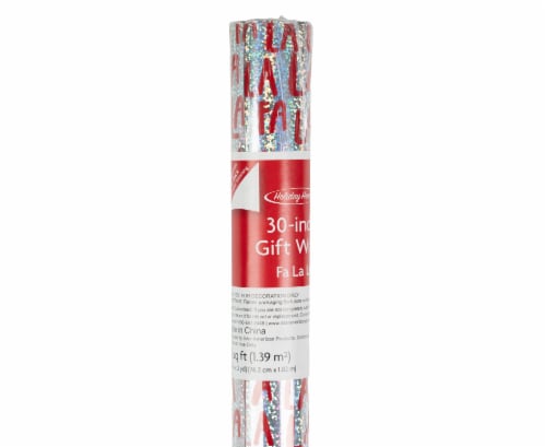 Holiday Home Fa La La Gift Wrap Perspective: front