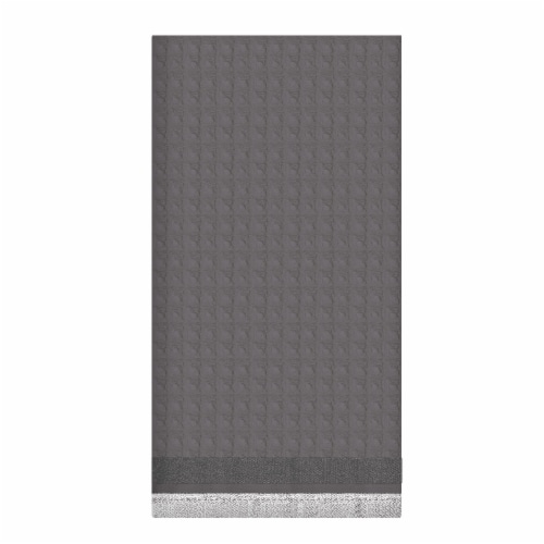 SDS for HD Designs Waffle Kitchen Towel - Gray Perspective: front