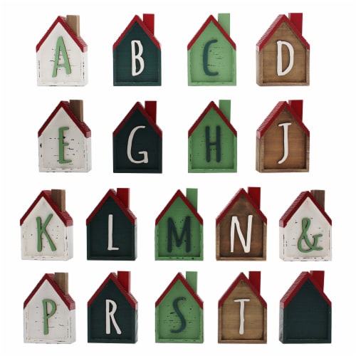 Holiday Home Monogram Wood House Perspective: front