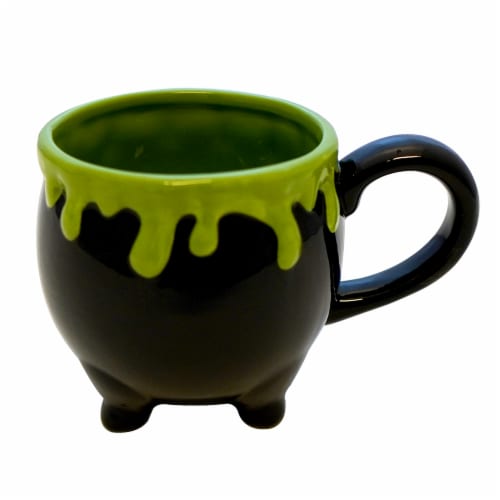 Holiday Home Halloween Mug - Dripping Calderon Perspective: front