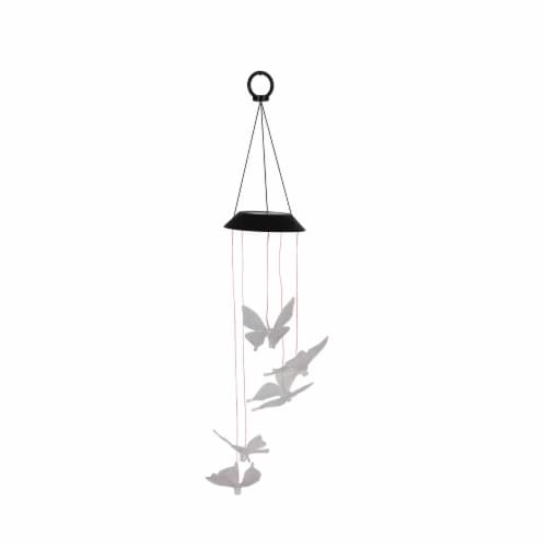 HDO Color Changing Solar Mobile Iridescent Dragonfly Perspective: front