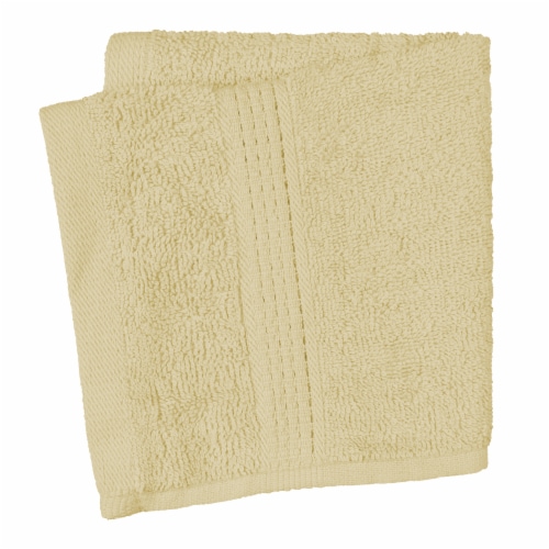 Everyday Living New Flan Washcloth Perspective: front