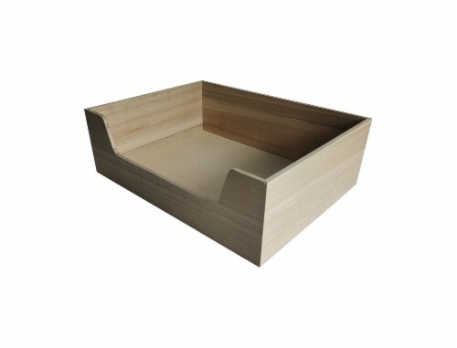 HD Designs Medium Wood Basket Perspective: front
