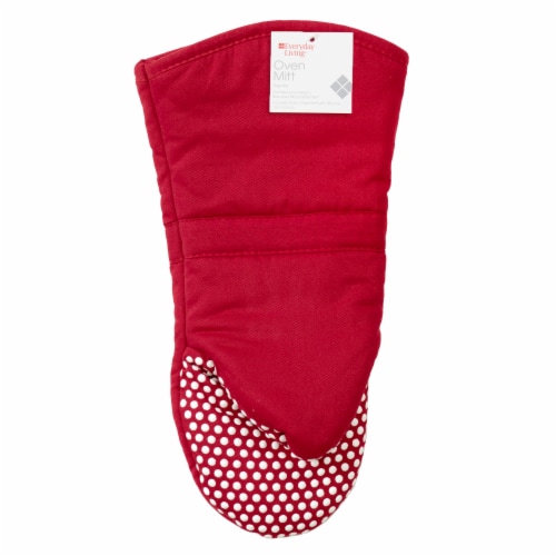 Everyday Living® Silicone Puppet Mitt - Paprika Perspective: front