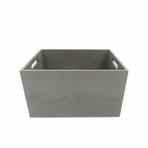 HD Designs Large Wooden Crate Perspective: front