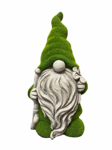 HD Designs Outdoors Mossey Gnome Garden Decor Perspective: front