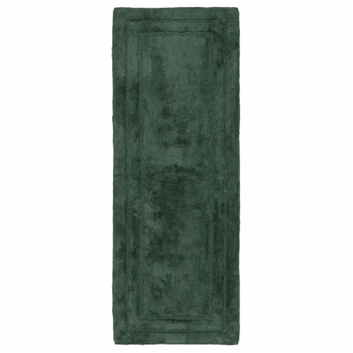 Mohawk Home Modavari Turkish Falcon Bath Rug - DUCK GREEN Perspective: front