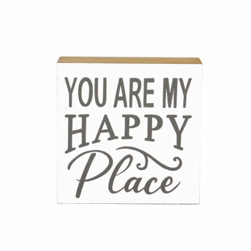Everyday Living You're My Happy Sign Perspective: front
