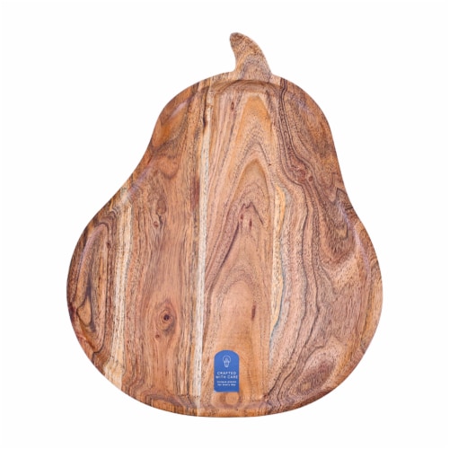 SDS for HD Designs Harvest Large Wood Pear Shaped Board Perspective: front