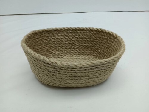 HD Designs Jute Rope Basket - Large Perspective: front