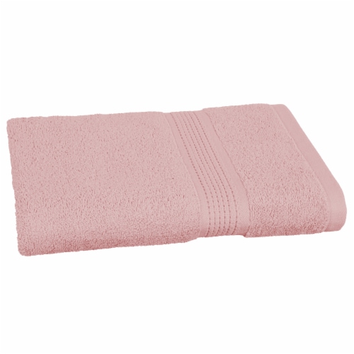 Everyday Living New Pink Salt Bath Towel Perspective: front