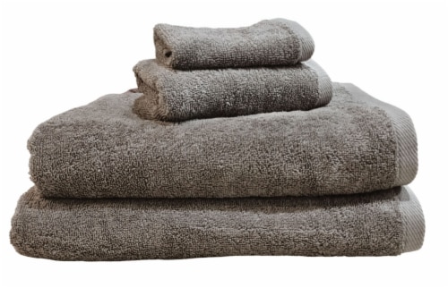 HD Designs Antimicrobial Washcloth - Gray Perspective: front