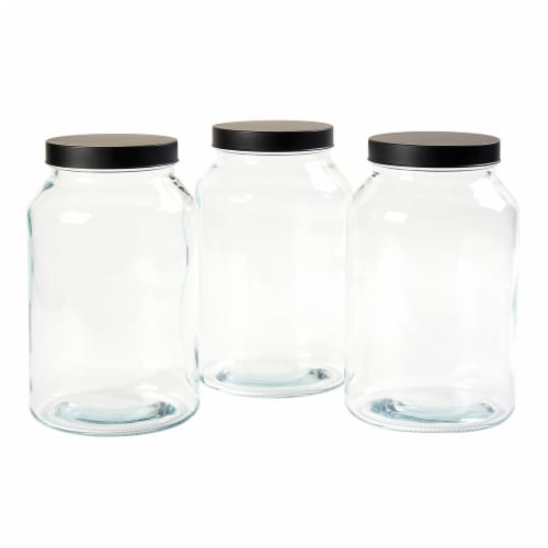 Dash of That Essentials Glass Canister - Set of 3 Perspective: front