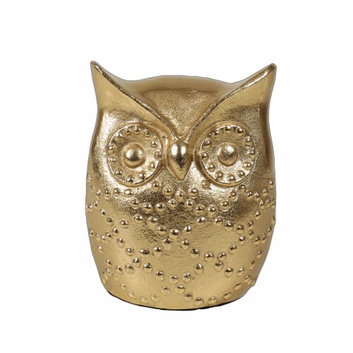 HD Designs Metal Owl Decoration Perspective: front