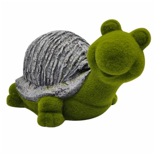 HD Designs Outdoors Mossey Turtle Garden Decor Perspective: front