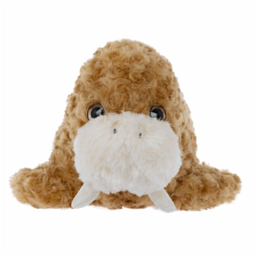 Holiday Home Walrus Plush - Brown Perspective: front