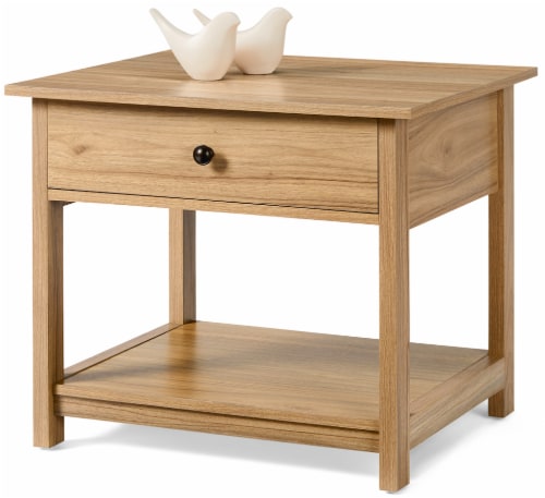 Everyday Living Maple End Table Perspective: front
