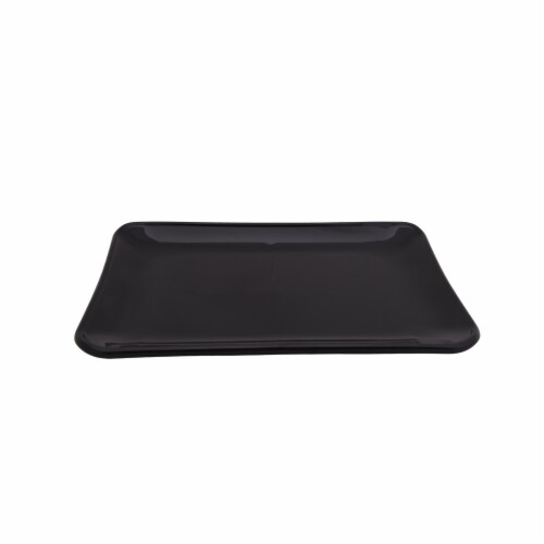 Holiday Home Iridescent Rectangular Platter Perspective: front