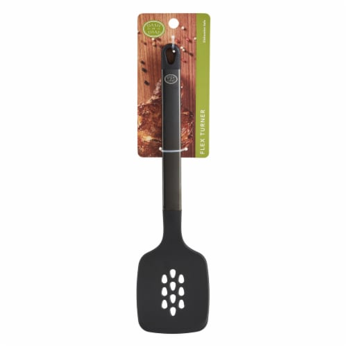 Dash of That Nylon Head Stainless Steel Turner Perspective: front