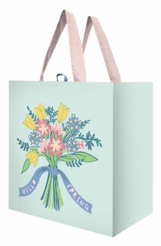 Earthwise Easter Bouquet Tote Perspective: front