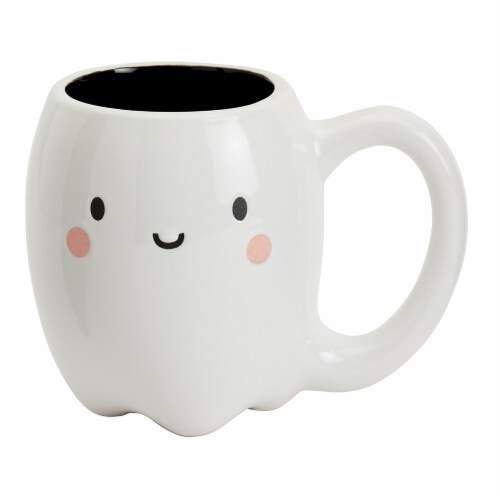 Holiday Home Halloween 20oz Spooky Character Figural Mug Ghost Perspective: front