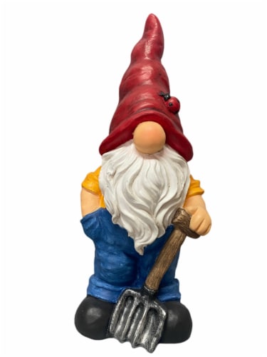 HD Designs Outdoors Gnome Holding Shovel Perspective: front
