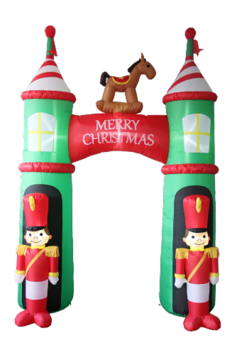 Holiday Home Inflatable Arch Perspective: front