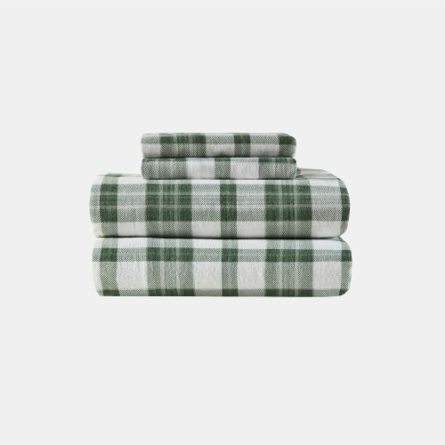 HD Designs Lodge Plaid Flannel Sheet Set Perspective: front