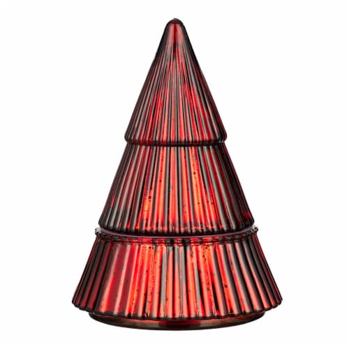 SDS for HD Designs Mercury Glass Tree Jar Candle - Red Perspective: front