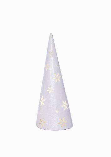HD Designs LED Cone Tree- WHite Perspective: front